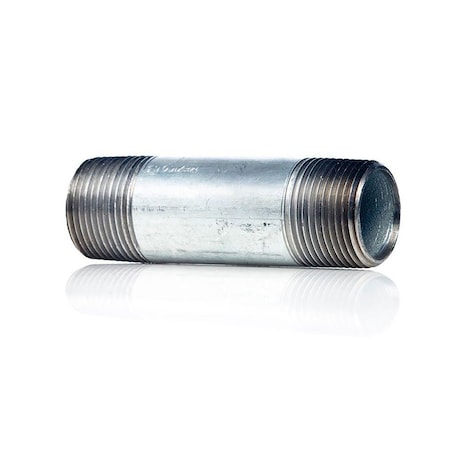 Thrifco Plumbing 1/4 Inch x 5-1/2 Inch Galvanized Nipple 9219080